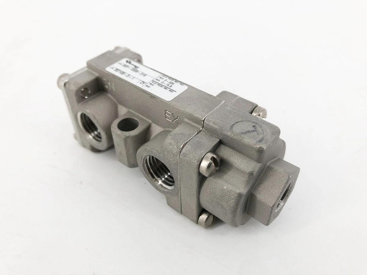 New Versa BSP-3308-316 Pneumatic Directional Valve Stainless Steel 3-Way 1/4"