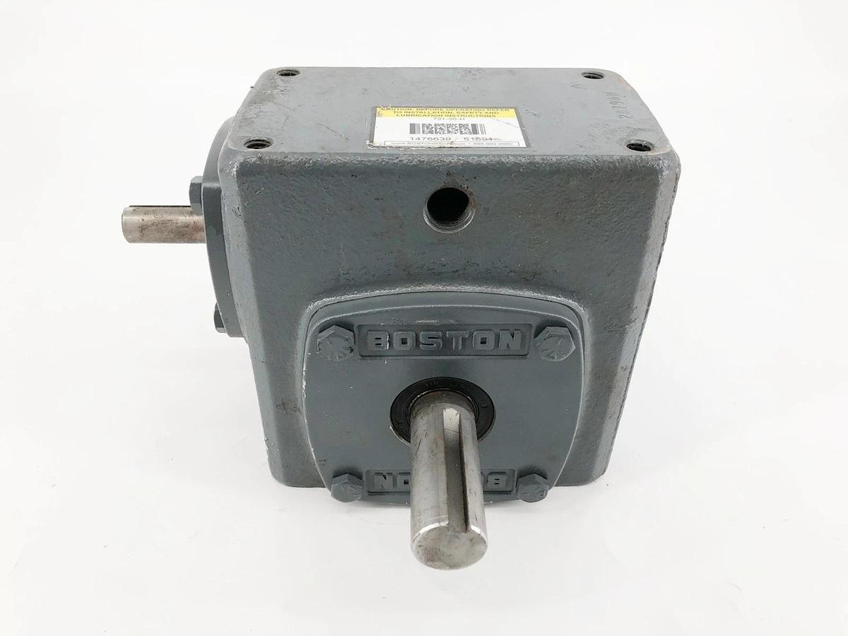 New Boston Gear 721-20-H Right Angle Worm Gear Speed Reducer 1.4HP 20:1 - No Box