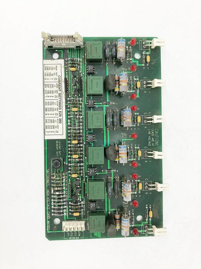 Used Saftronics AA1022-1 High Voltage Circuit Board
