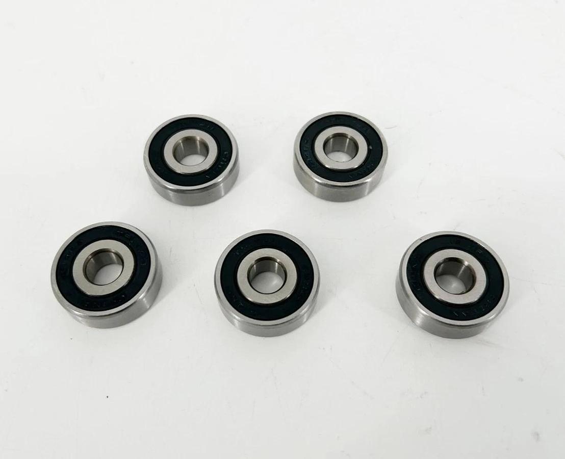 Lot of 5 New Tritan 1614-RS Bearings 3/8" ID 1-1/8" OD 3/8" W - No Box