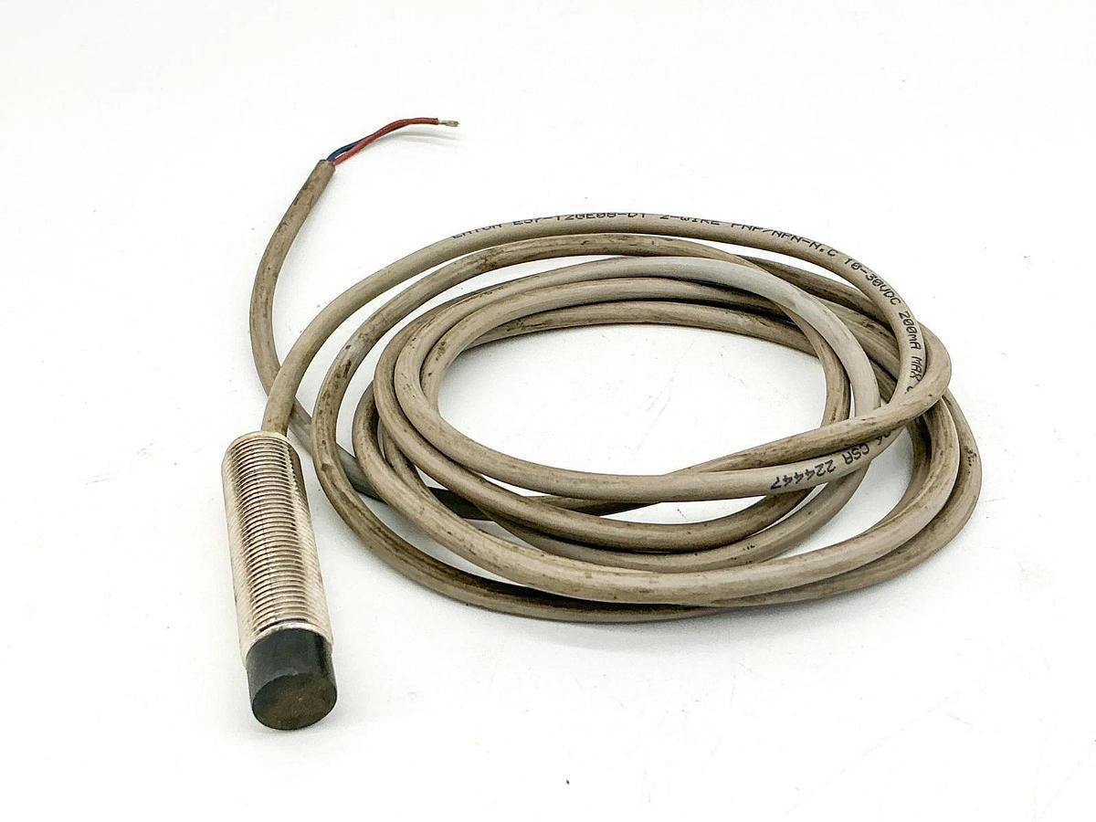 New Eaton E57-12GE08-D1 Inductive Proximity Sensor 10-30VDC 2-Wire - No Box