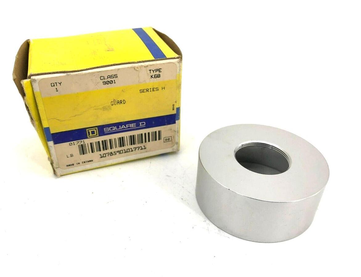 New Square D 9001-K68 Ser. H Aluminum Mushroom Guard 30mm Type K68