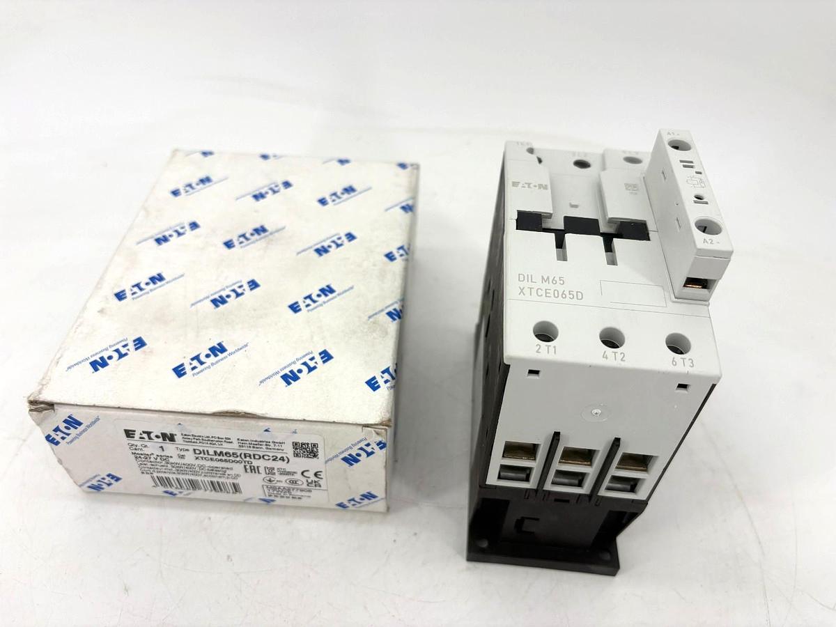 New Eaton Moeller XTCE065D-00TD Contactor 24-27VDC DILM65(RDC24)
