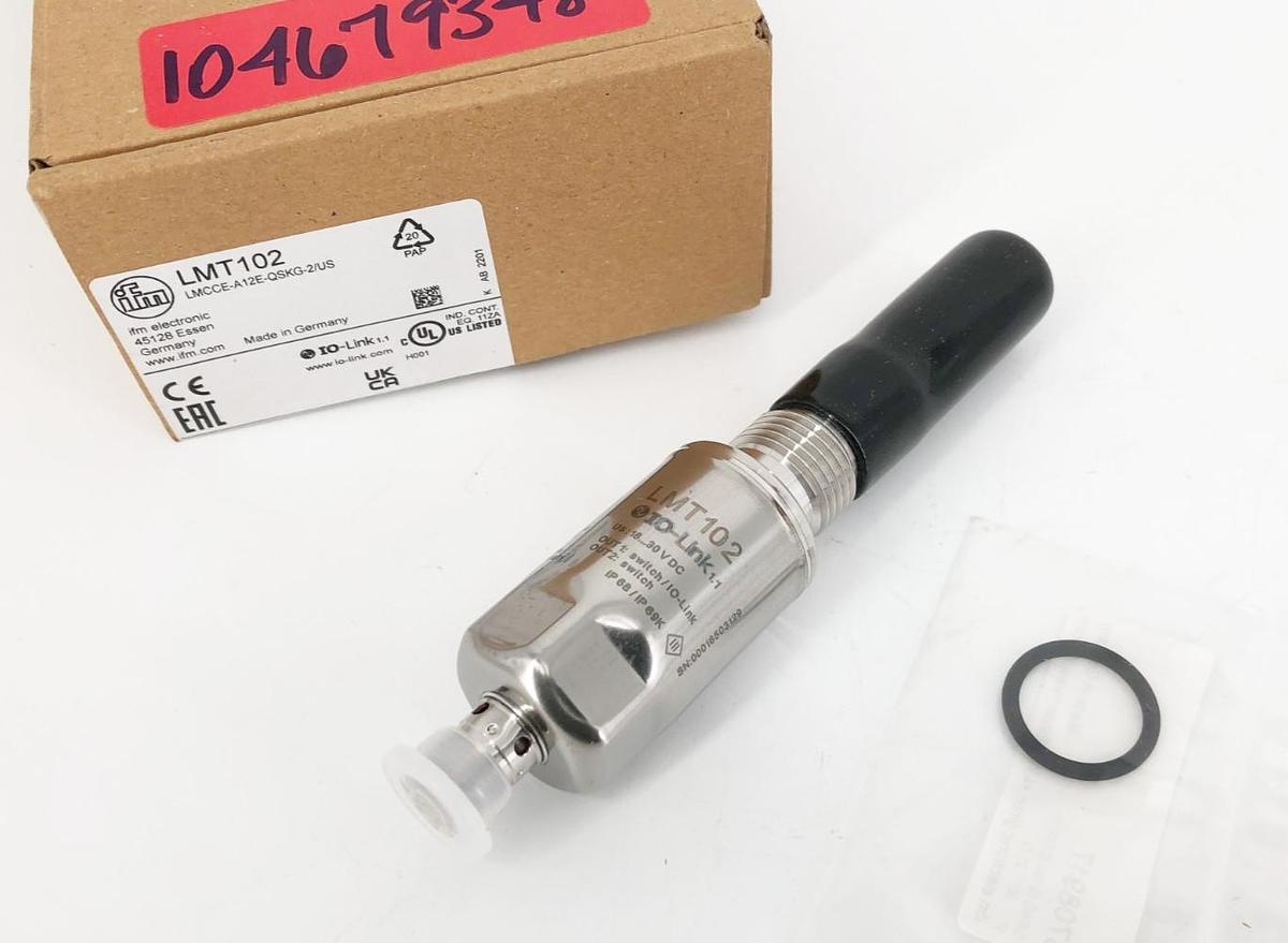New IFM LMT102 Point Level Pressure Sensor 18-30VDC LMCCE-A12E-QSKG-2/US