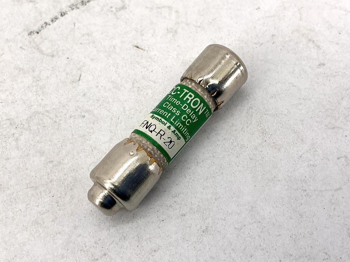 Lot of 3 New Bussmann FNQ-R-20 Limitron Current-Limiting Class CC Fuse 20A 600V