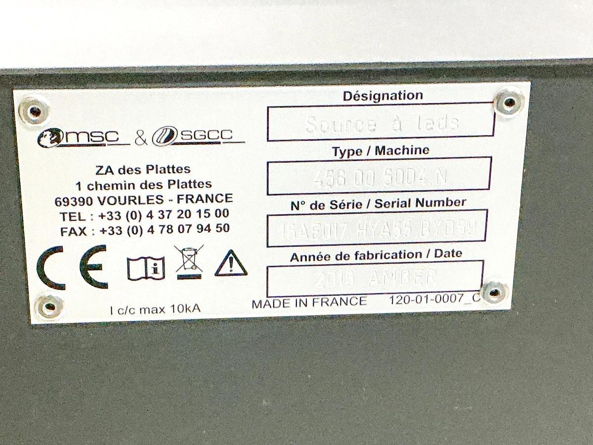 New MSC & SGCC 456.00.5004.N LED Light Source 10kA 456-50-0001 120-01-0007_O