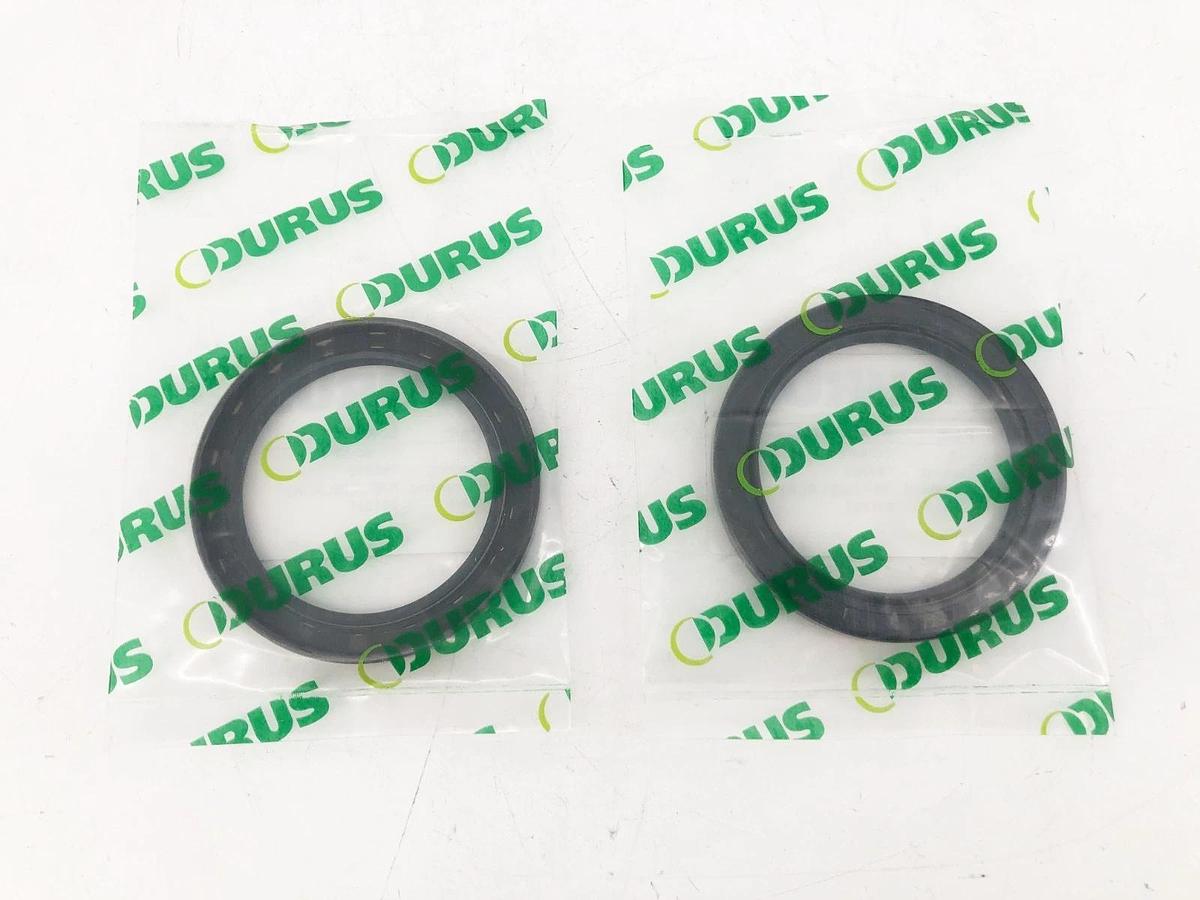 Lot of 2 New Durus 60X80X7 C Oil Seals NBR70 (Black) 60mm x 80mm x 7 mm