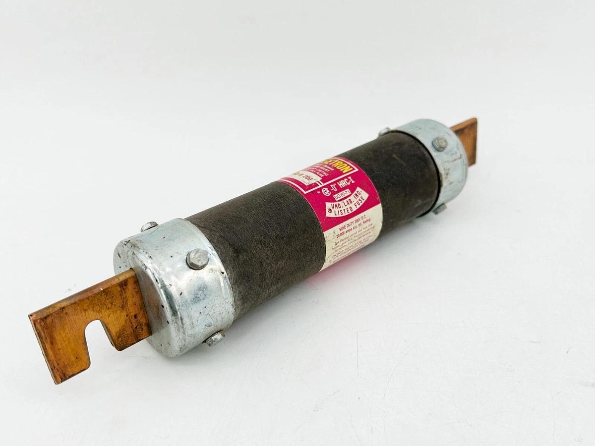 Used Bussmann FRS-R-200 Dual Element Time Delay Fuse 200A 600VAC RK5 W/O Box