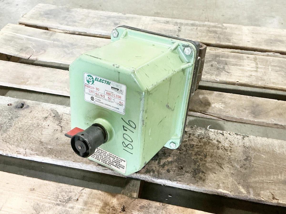 New Dresser RCS Electripower MAR10-30 Valve Actuator 120V 50/60Hz .50A 1-1/4"