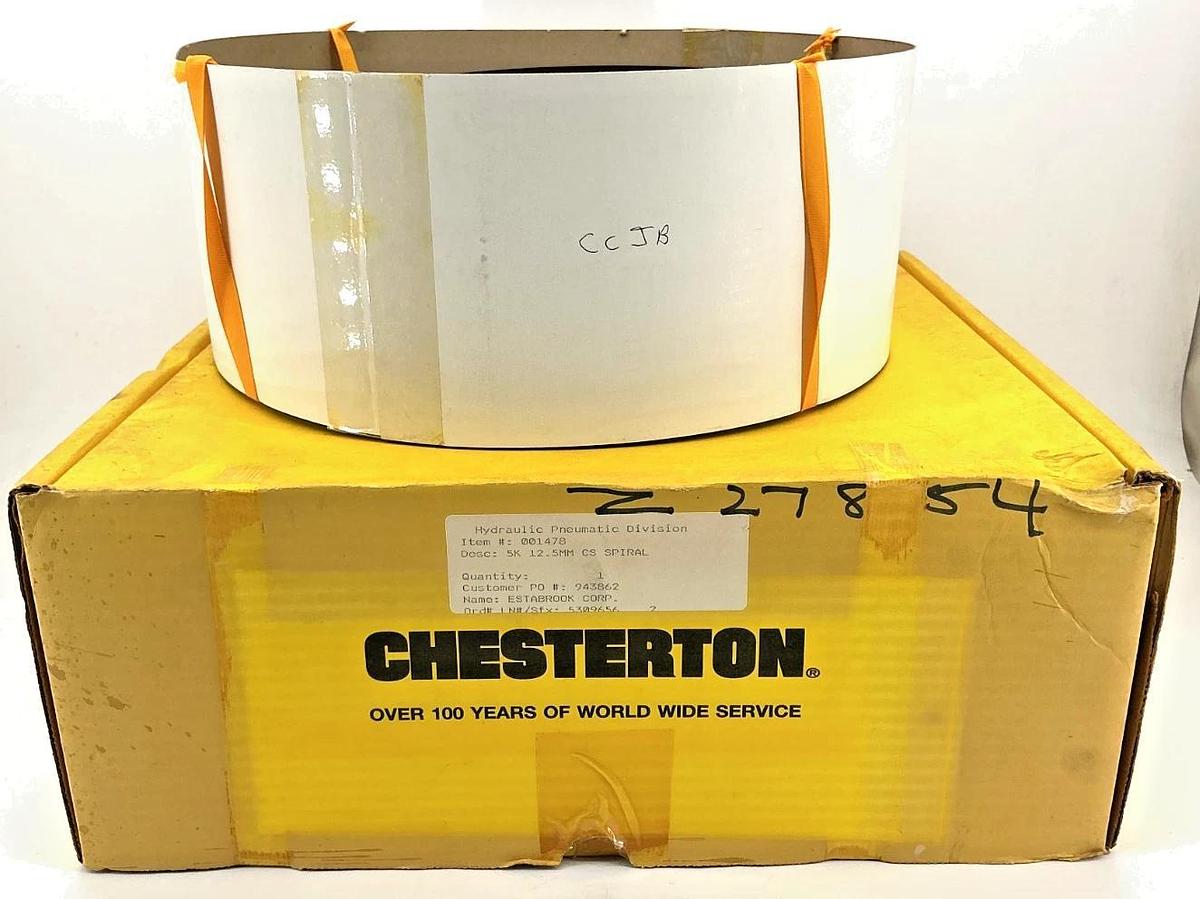 New Chesterton 001478 5K Super Wiper Wiper/Excluder Ring 5K 12.5mm CS Spiral