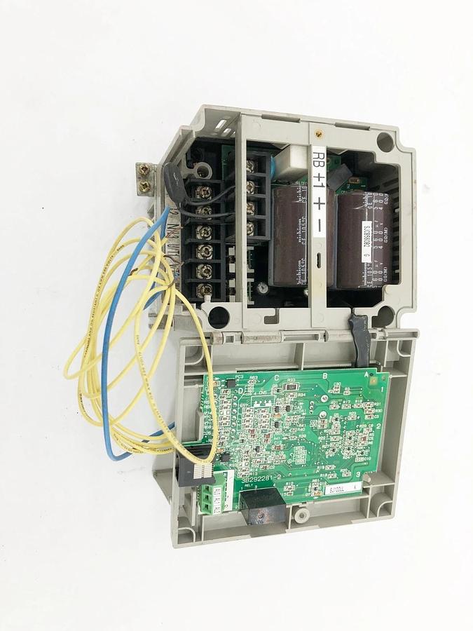 Used Hitachi SJ100-007NFU Inverter VFD 1HP 3PH (For Parts Only)