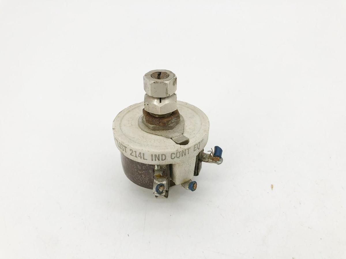 Used Ohmite 0158 Power Resistor Potentiometer 1000 Ohm 0.16A