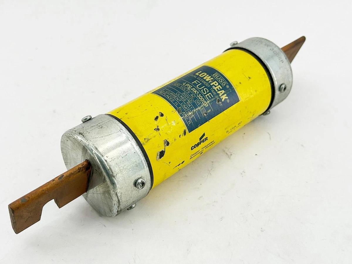 New Bussmann LPS-RK-300SP Low Peak Class RK1 Fuse 300A 600V - No Box