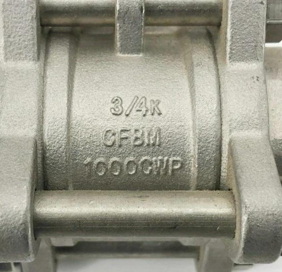 New FNW FNW310ASWF Stainless Steel 3/4" Ball Valve 150WSP CF8M 1000 CWP