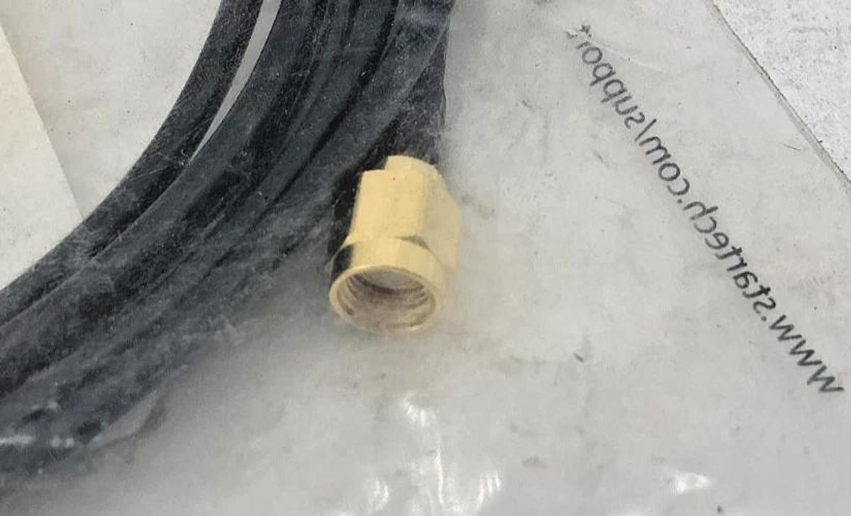 Lot of 3 New StarTech RPSMA10MF Antenna Cables 10ft/3m RP-SMA Male RP-SMA Female