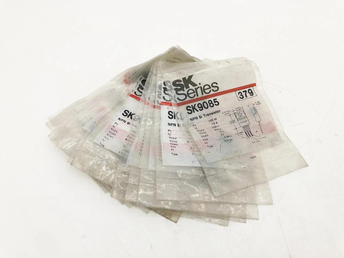 Lot of 13 New Thomson Consumer SK9085 NPN Si Transistors 12AMP 100W 4MHZ