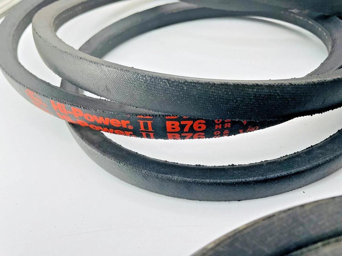 Lot of 9 New Gates Hi-Power V-Belt Various Sizes A68 A80 A90 B66 B75 B81 B105
