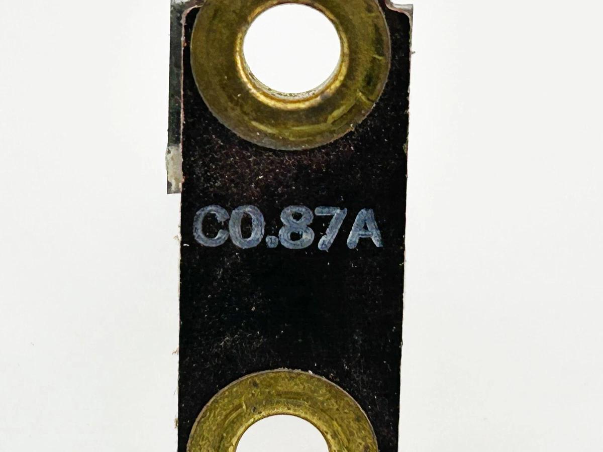 Used Lot of 3 General Electric C0.87A Overload Relay Heater Element