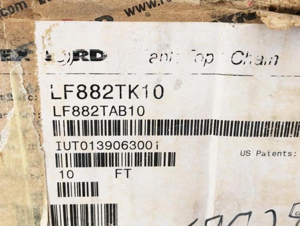 New Rexnord LF882TK10 TableTop Chain 5 FT. LF882TAB10