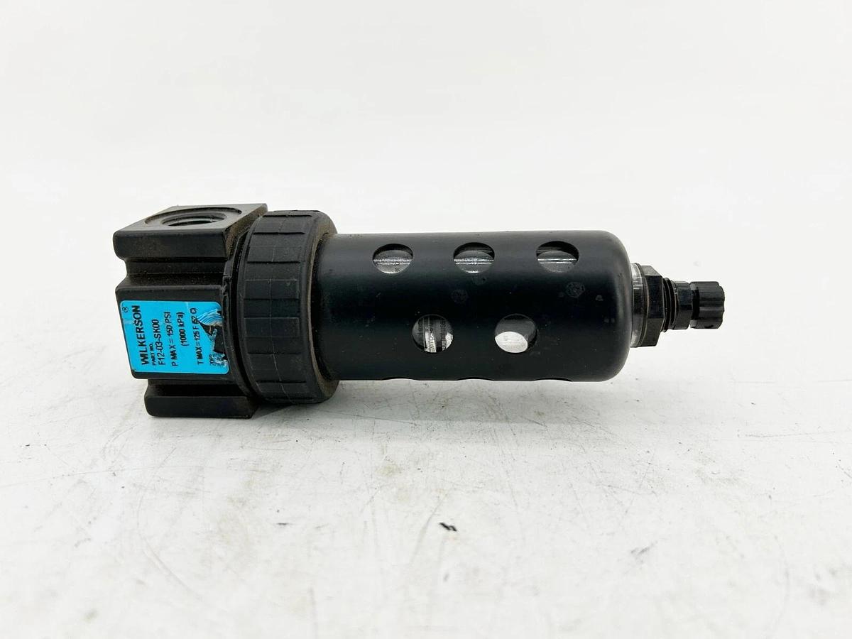 New Wilkerson F12-03-SK00 Compressed Air Filter 150PSI 125F