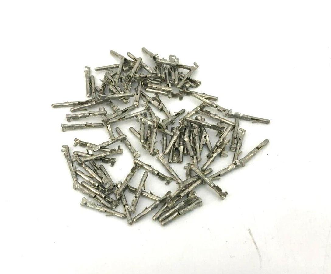 Lot of 100 New TE Connectivity 60618-1 Pin & Socket Connectors PIN 24-18 AWG
