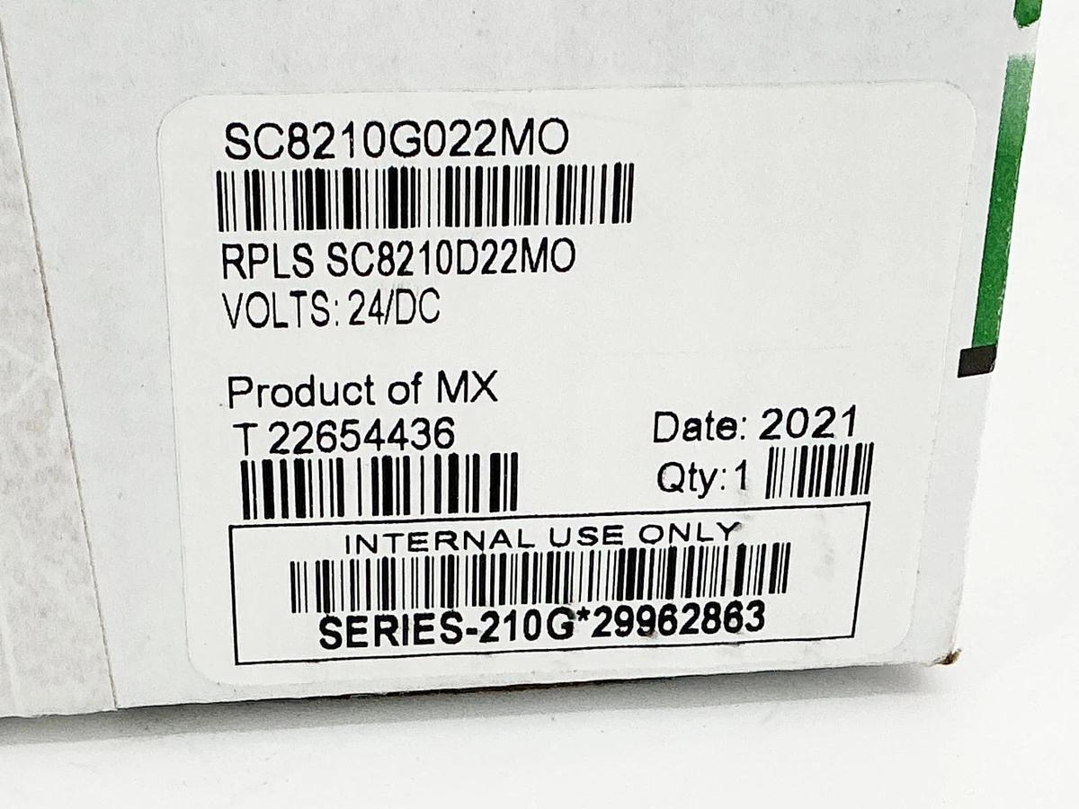 Used New Asco SC8210G022MO 24VDC Solenoid Valve - Sealed Box