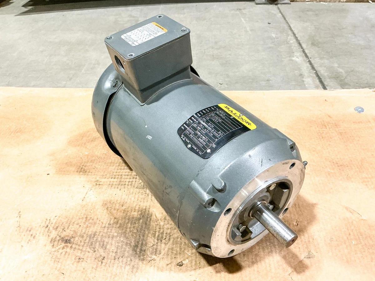 Used Baldor VM3615 Electric Motor 5HP 3PH 460V 1725RPM 36A13W415