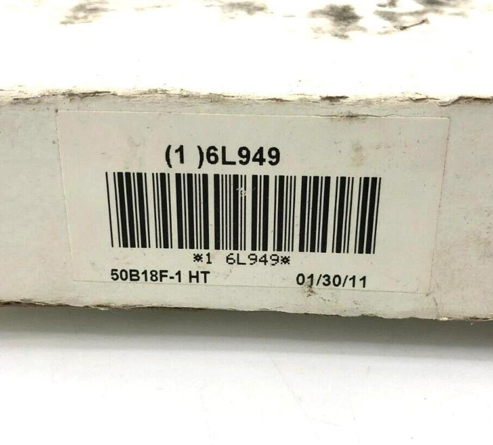 New Tsubaki 50B18F-1 HT Single Strand Sprocket 18 Teeth 3.92 OD 6L949