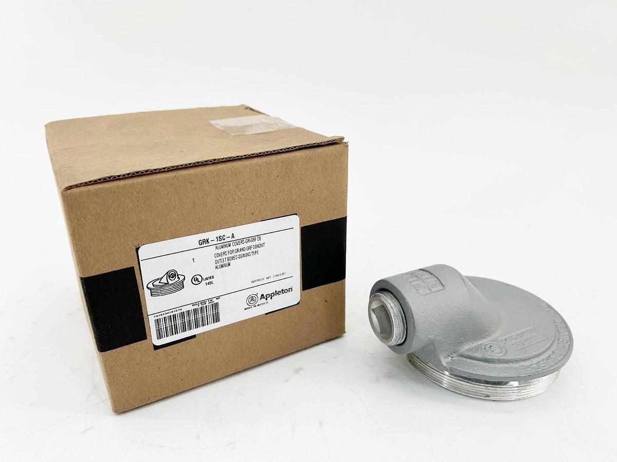 New Appleton GRK1SCA Conduit Alum Form-1 Sealing Cover