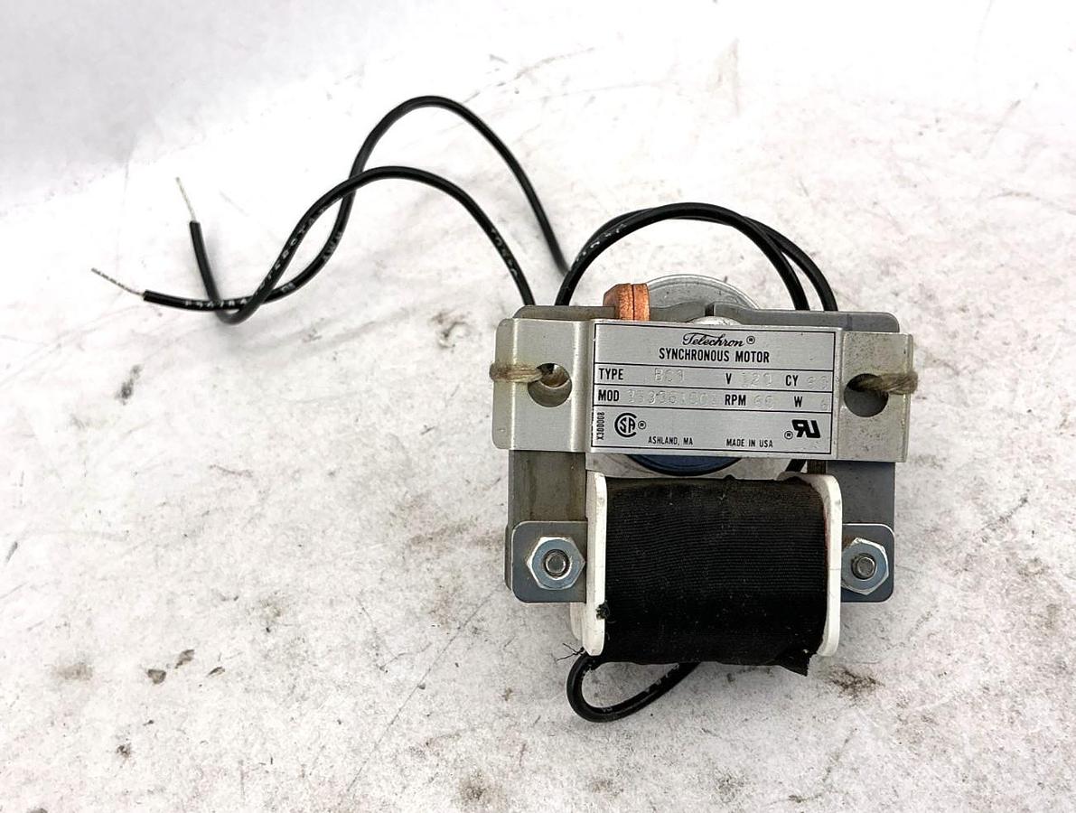 New Telechron 353361001 Synchronous Motor Type BC3 6W 60RPM 120V 60CY - No Box