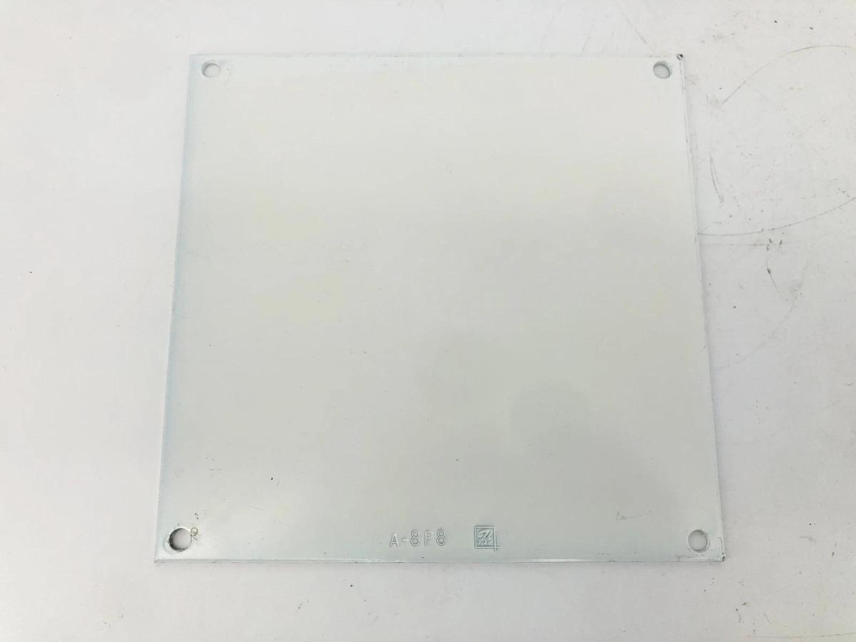 Box of 6 New Hoffman A8P8 White Interior Panels 6-3/4" X 6-7/8" X 1/16" 54820