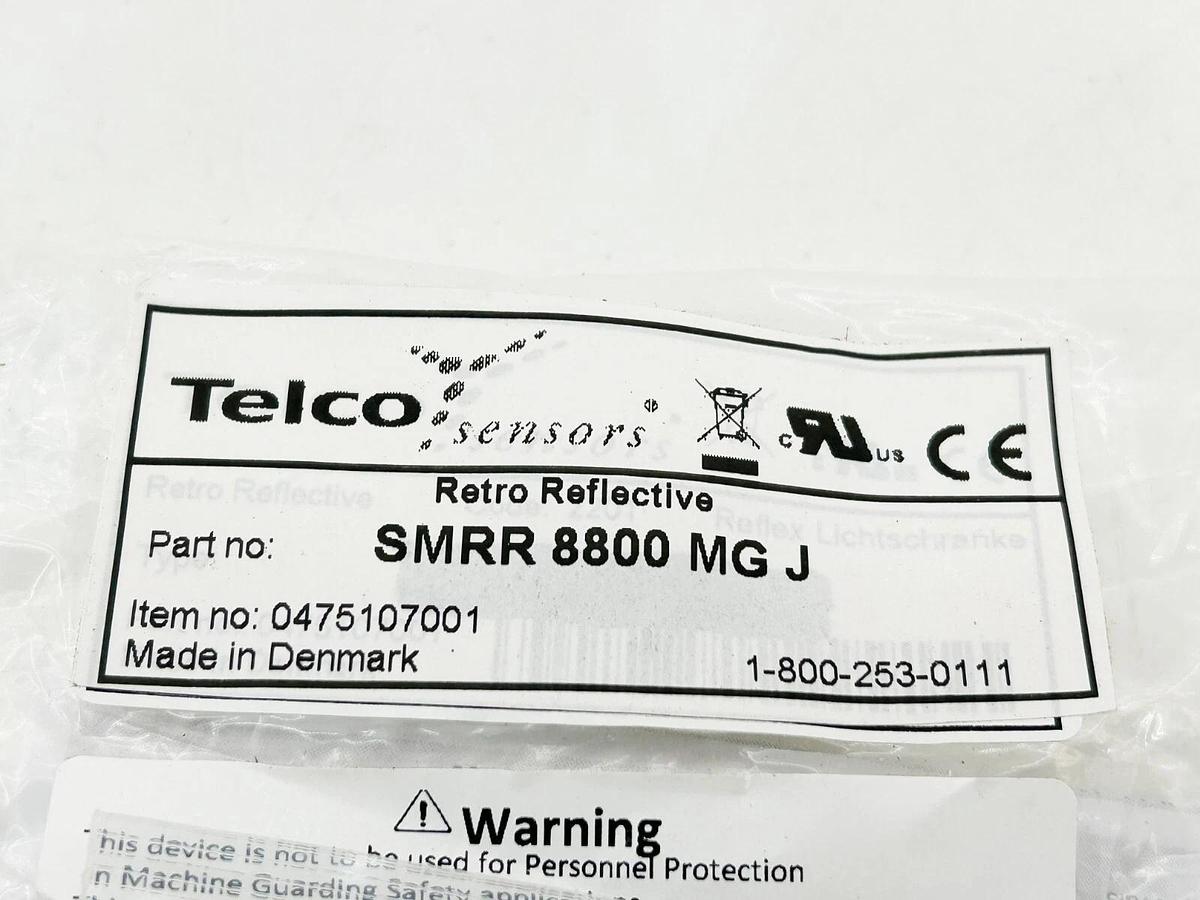New Telco SMRR 8800-MG-J Proximity Sensor 20-250Vac 15-200mA