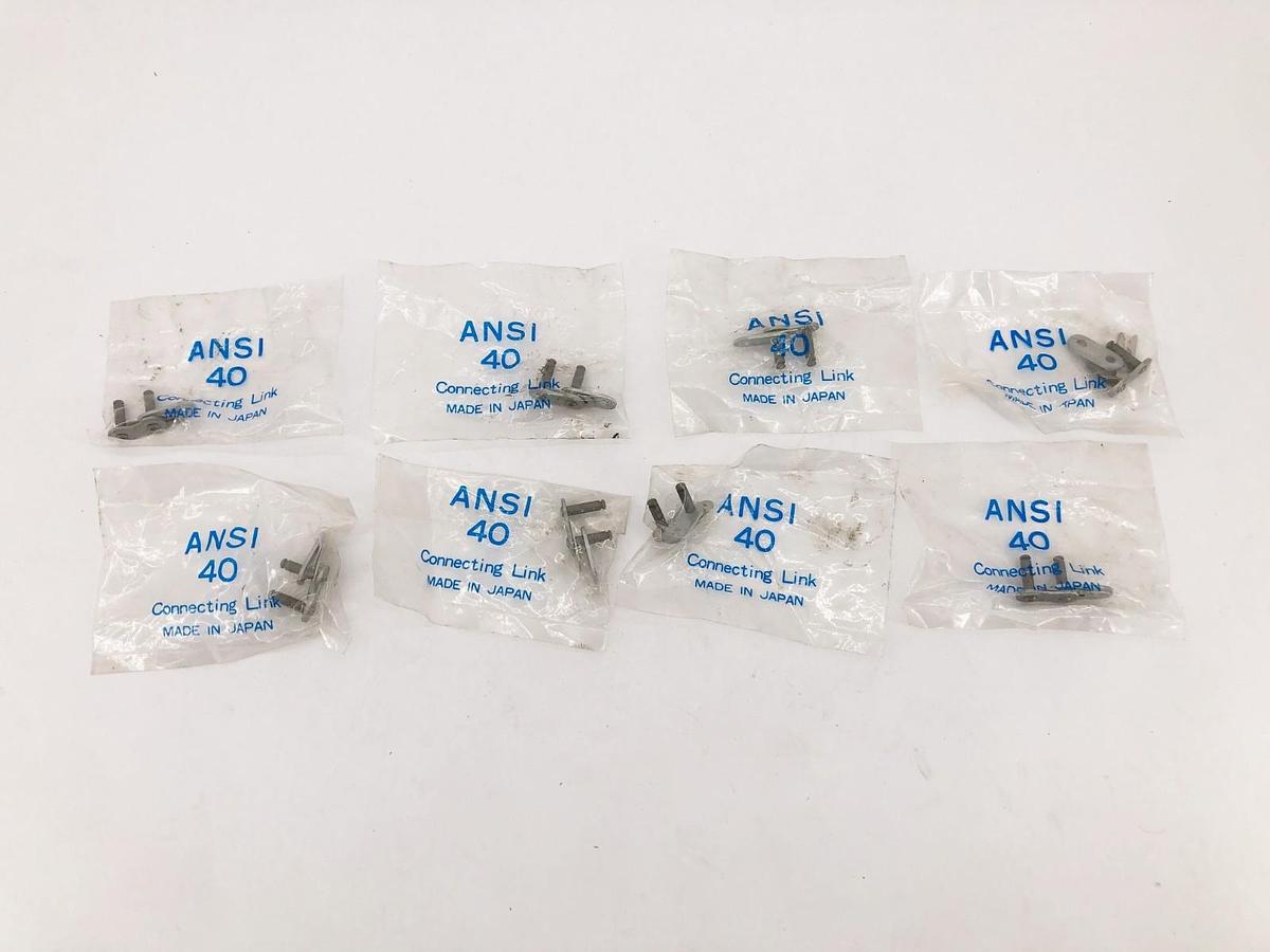 Lot of 8 New ANSI 40 Connecting Links