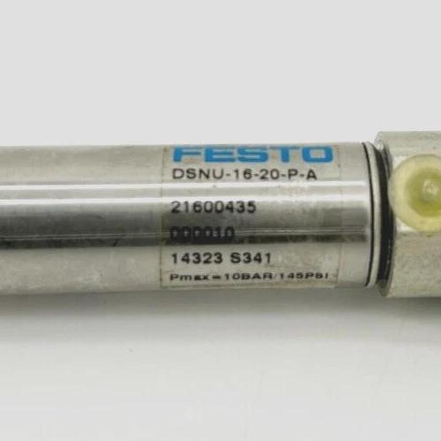 New Festo DSNU-16-20-P-A Pneumatic Cylinder 10Bar 145PSI 14323