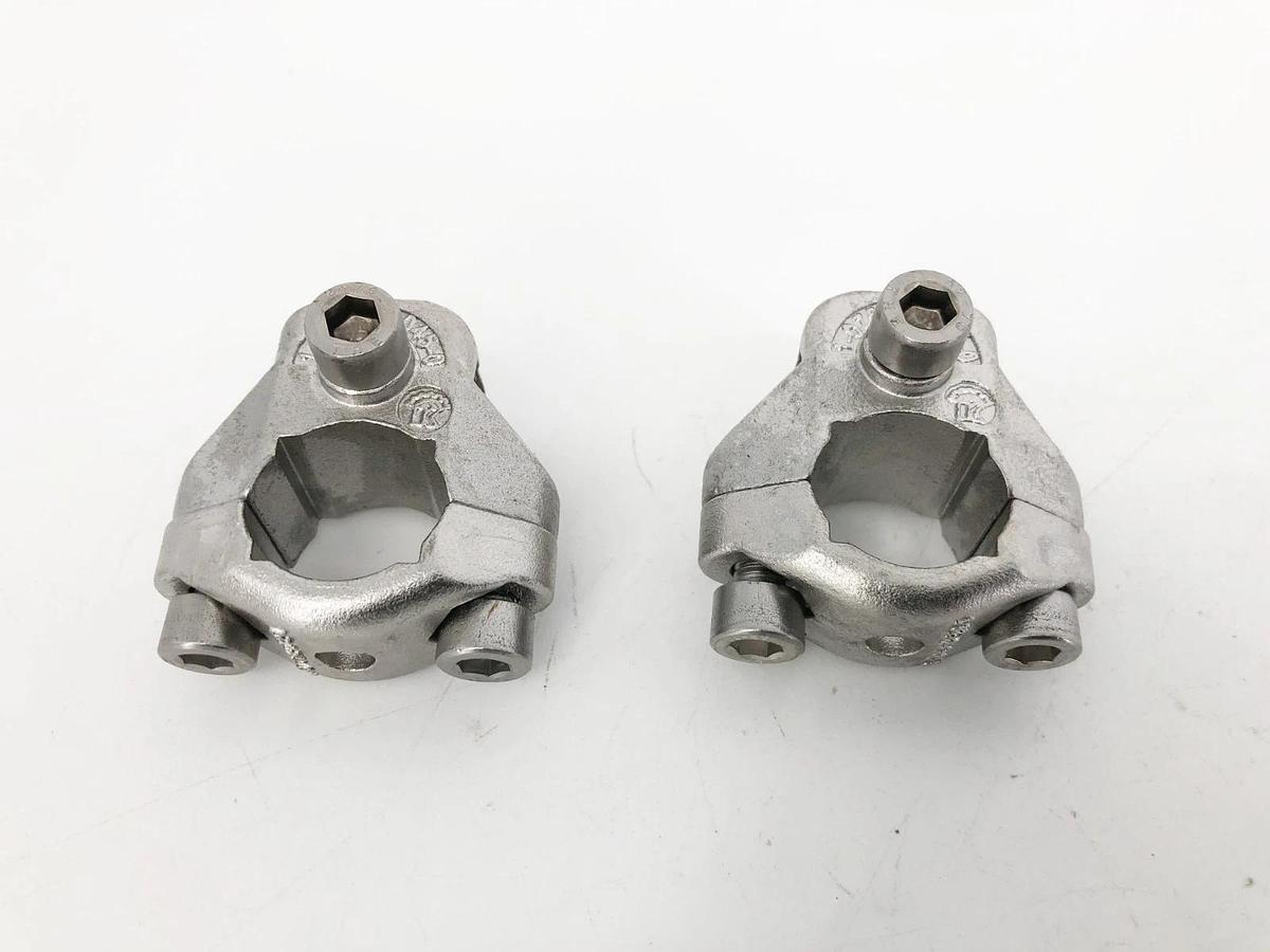 Lot of 2 New Krones 1-075-23-045-0 Clamps - No Box