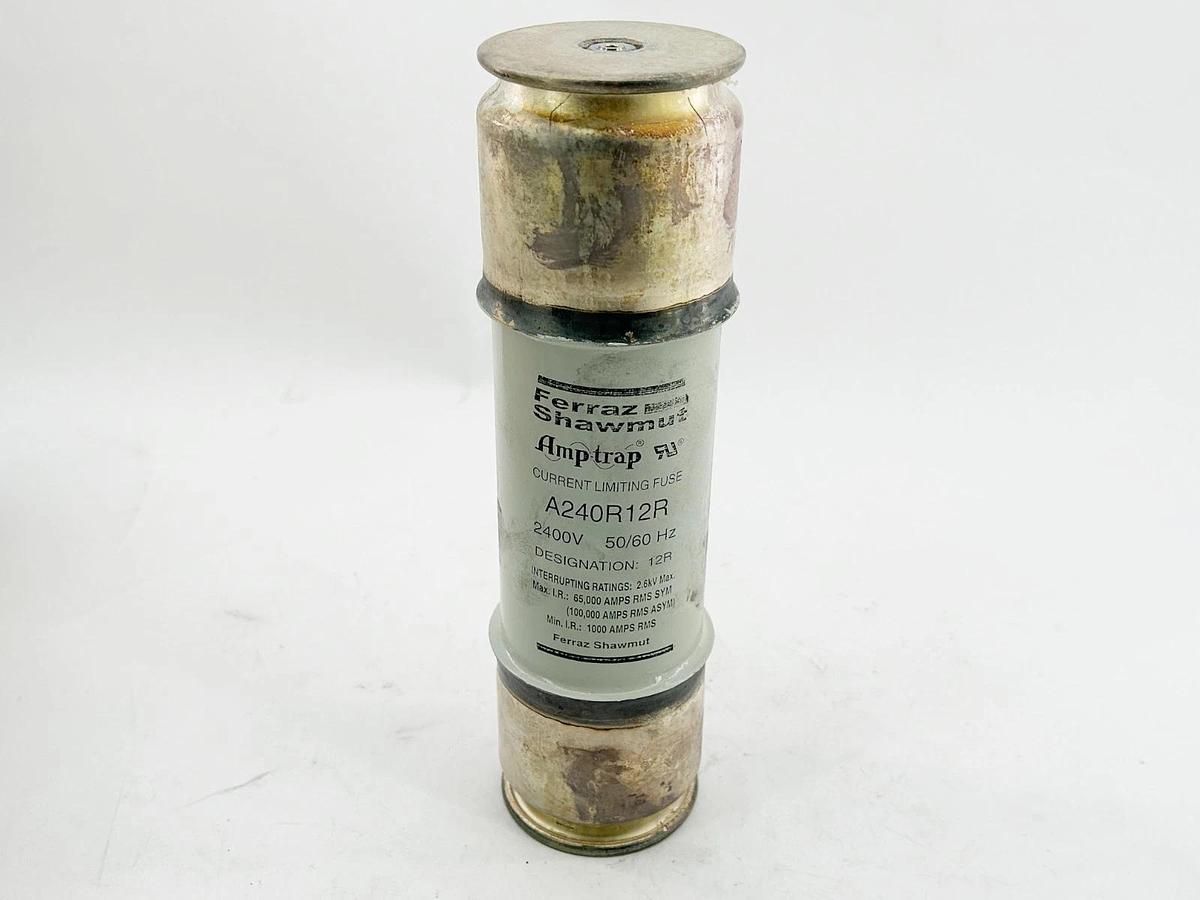New Ferraz Shawmut A240R12R Current Limiting Fuse 2400V 2400V 50/60Hz