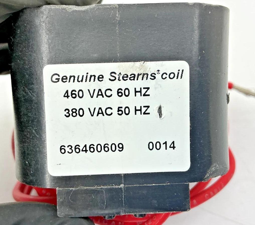 New Genuine Stearns 636460609 Coil 380/460VAC 50/60HZ 6-3-64606-09 - No Box