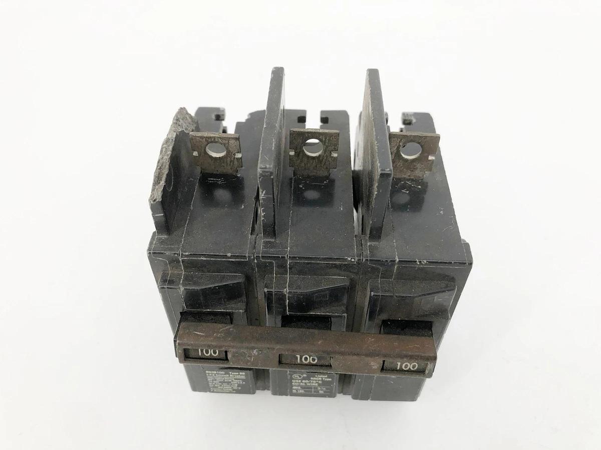 Used ITE BQ3B100 Circuit Breaker 100A 3P 240VAC