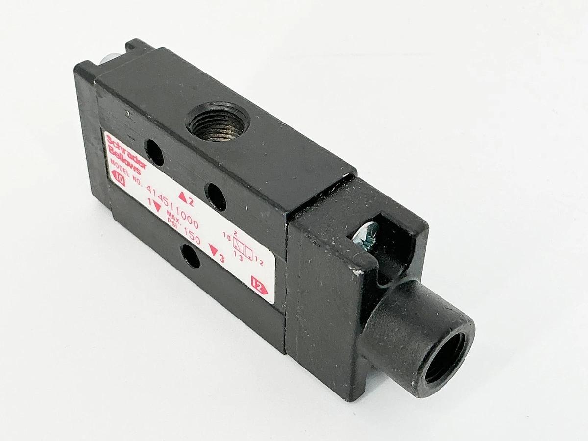Schrader Bellows 414511000 3 Way Spool Valve 150PSI - No Box