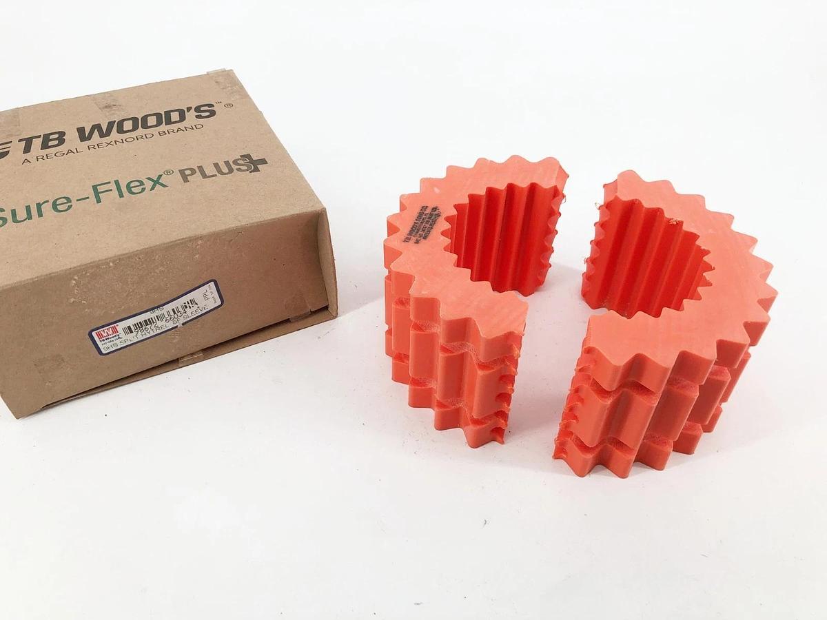 New TB Wood's 9HS Sure-Flex Hytrel Split Sleeve Coupling