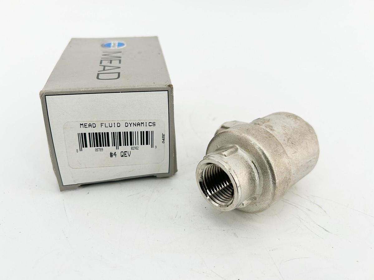 New Bimba 4-QEV Mead Fluid Dynamics Quick Exhaust Valve