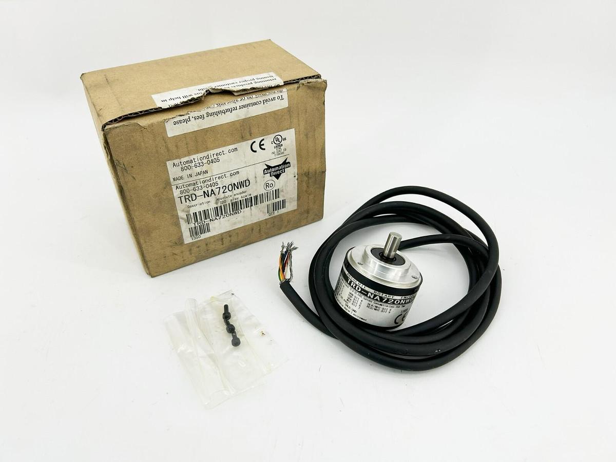 Used Automation Direct TRD-NA720NWD Rotary Encoder, 10-26 VDC, 8mm Shaft