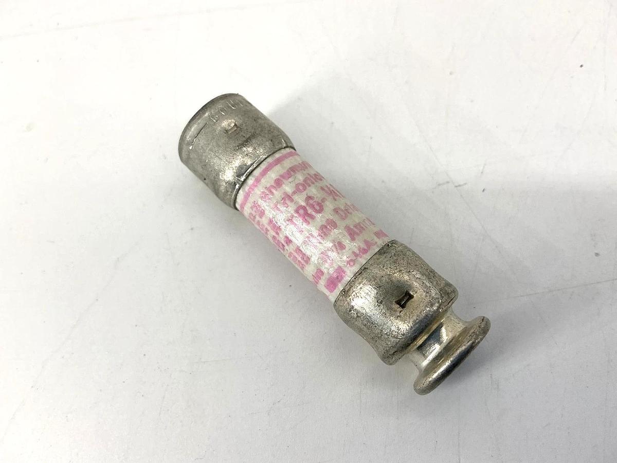Used Lot of 2 Gould Shawmut TR6-1/4R Tri-Onic Time-Delay Class RK5 Fuse 6-1/4A 250VAC
