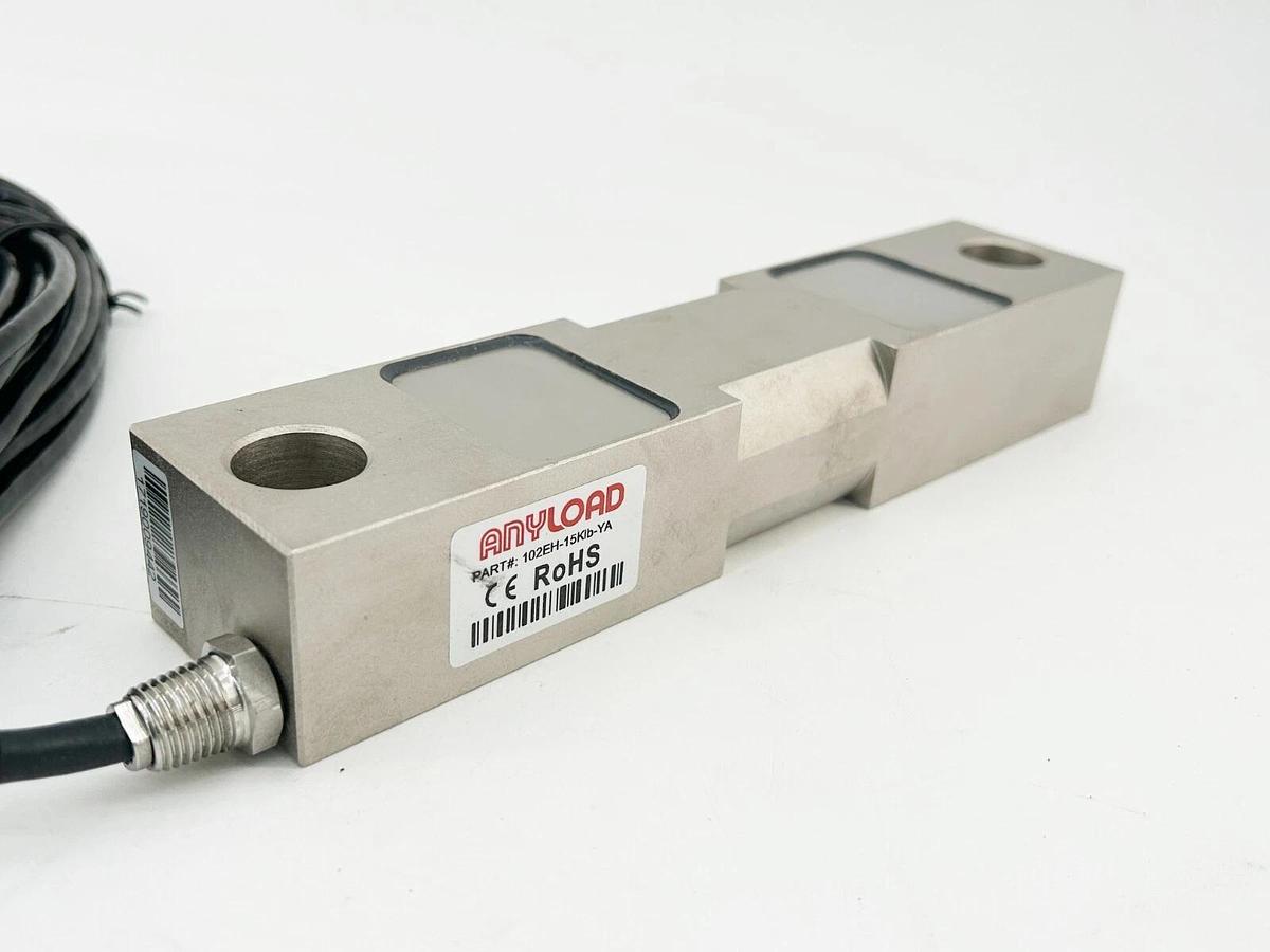 New Anyload 102EH-15KLB-YA Double Ended Beam Load Cell