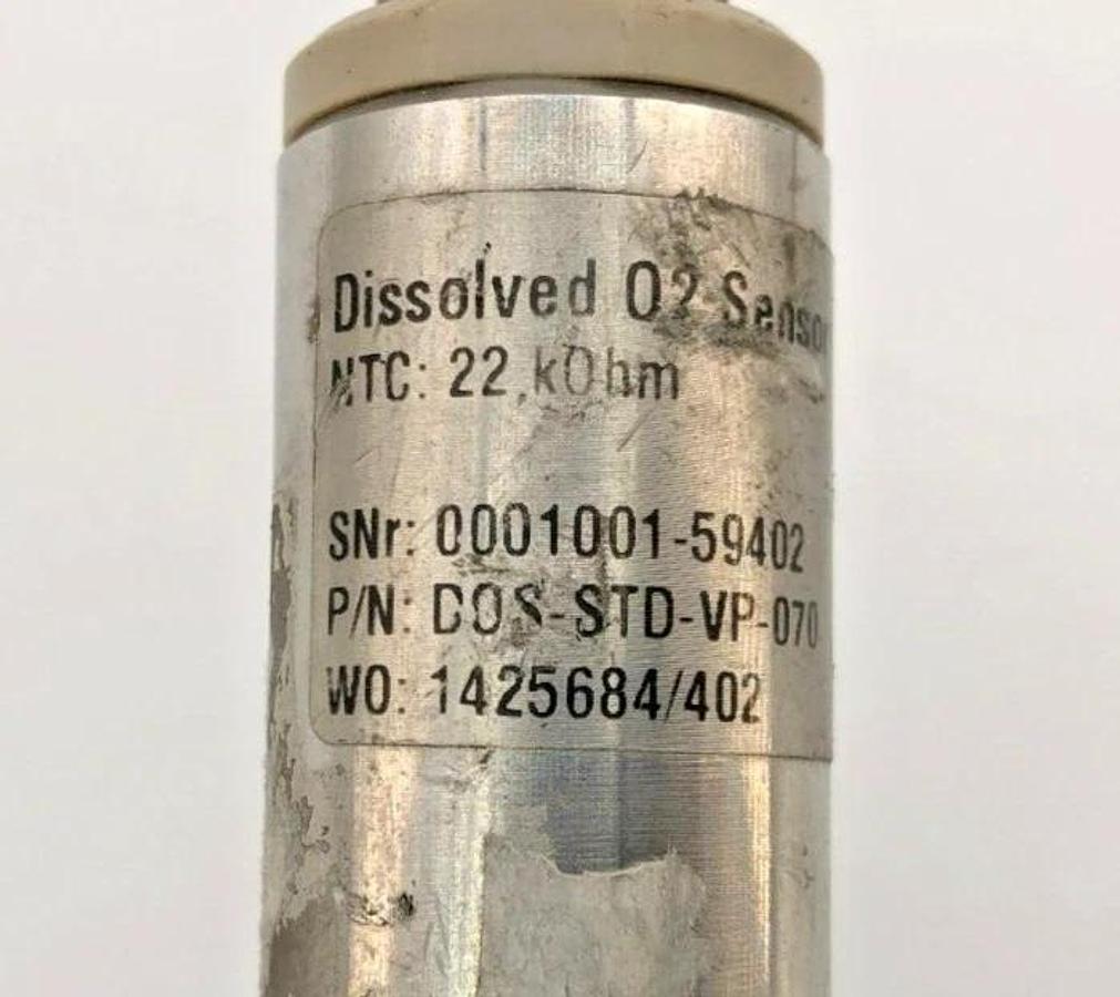 Used Finesse DOS-STD-VP-070 OL Dissolved Oxygen Sensor 25mm 70mm 22kOhm