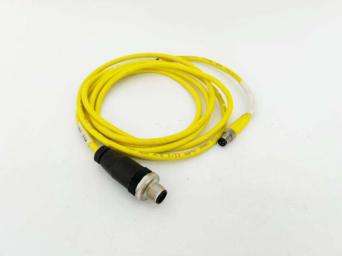 New AB Allen Bradley 889P-M3AB-2 Ser. B QD Cordset 3 Pin Straight 2m - No Box