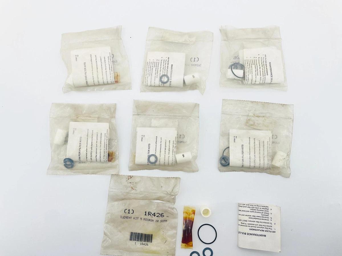 Lot of 7 New Speedaire 1R426 Element Kit 5 Micron 20 SCFM