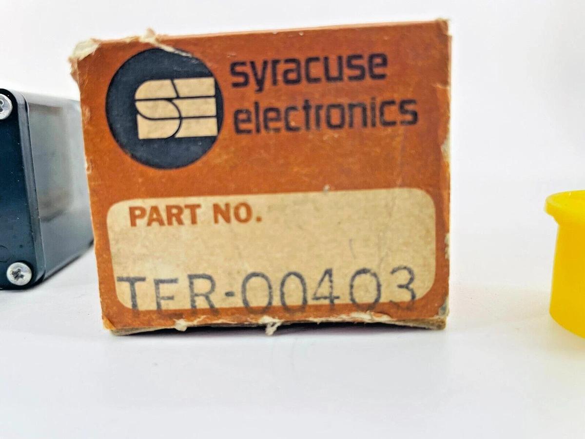 New Syracuse Electronics TER-00403 Time Relay 5 Sec 230VAC 8 Pin TER00403