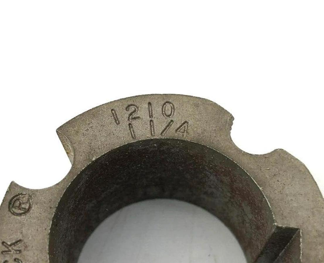 Lot of 2 New Dodge 1210 1-1/4 Taper-Lock Bushings 1.25" Bore