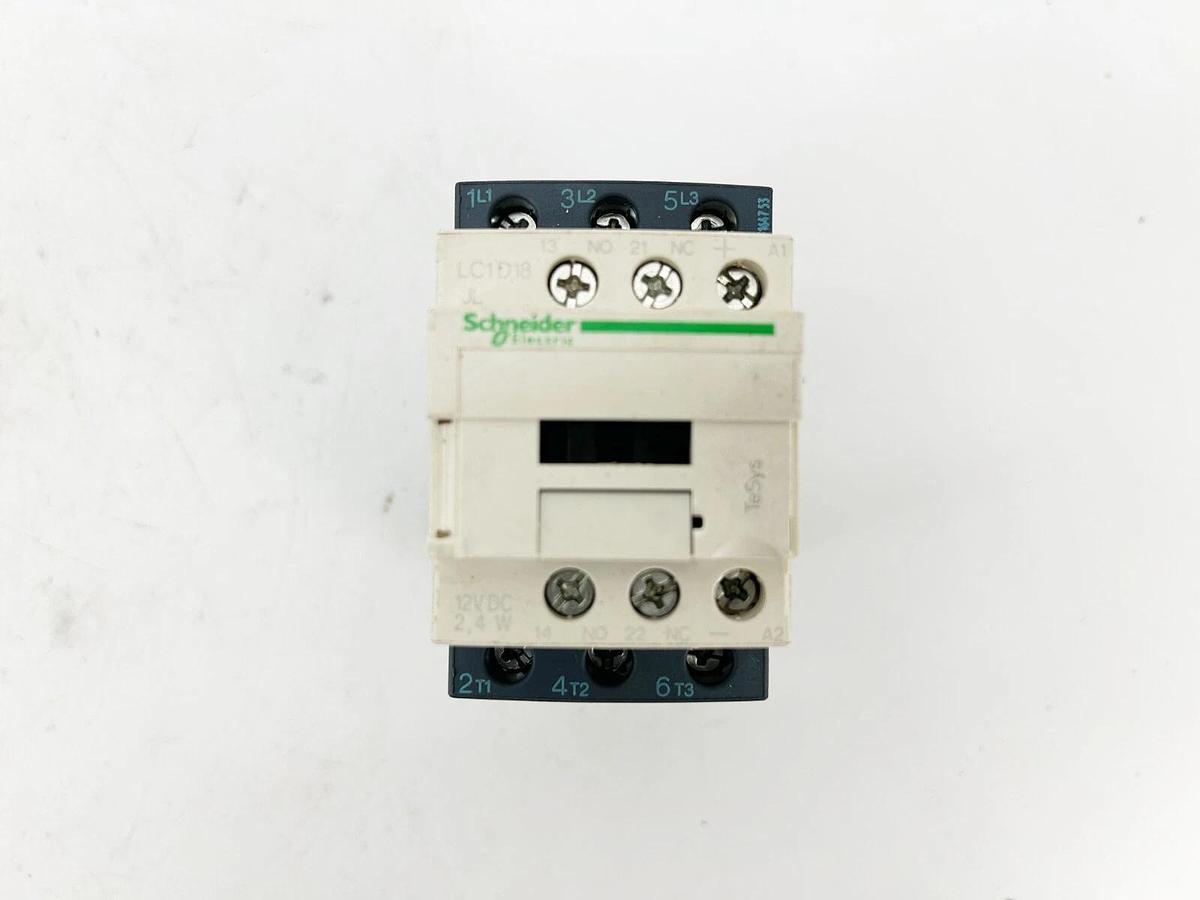 Used Schneider LC1D18JL Contactor 600V 18A IEC Option